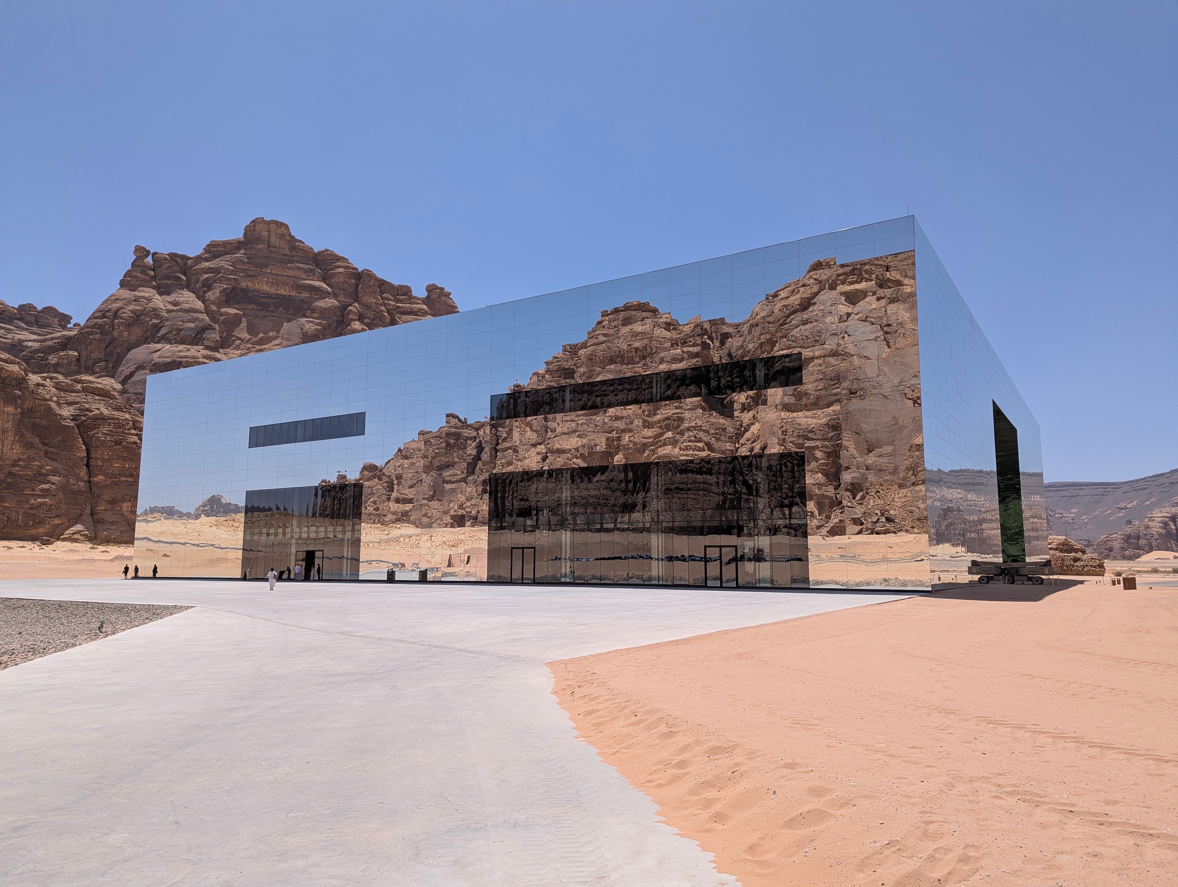 Maraya sits in the Ashar Valley in AlUla. Photo: Author