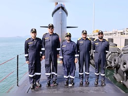 INS Vaghsheer पर 'महामहिम'! स्वदेशी पनडुब्बी में बैठ समंदर की गहराई में पहुंचीं राष्ट्रपति मुर्मू&nbsp;