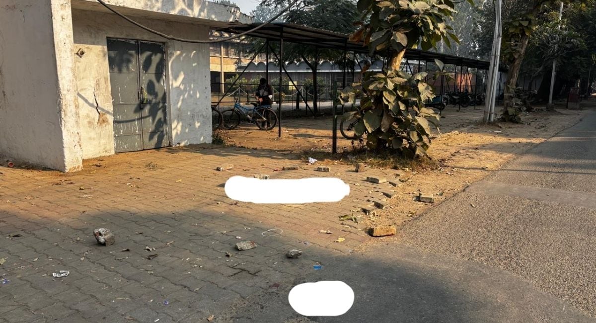 घटनास्थल की तस्वीर घटनास्थल की तस्वीर