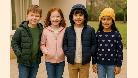 Amazon Wardrobe Refresh Sale: बच्चों के स्टाइलिश विंटर वियर पर बेस्ट डील्स, कम कीमत में मिलेगी बढ़िया क्वालिटी