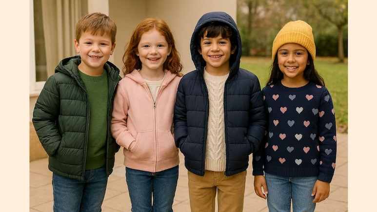 Amazon Wardrobe Refresh Sale: बच्चों के स्टाइलिश विंटर वियर पर बेस्ट डील्स, कम कीमत में मिलेगी बढ़िया क्वालिटी