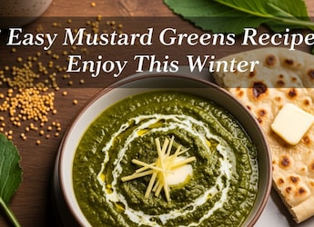 From Sarso Ka Saag To Pasta: 6 Easy Mustard Greens Recipes For Cold Weather Cooking From Sarso Ka Saag To Pasta: 6 Easy Mustard Greens Recipes For Cold Weather Cooking