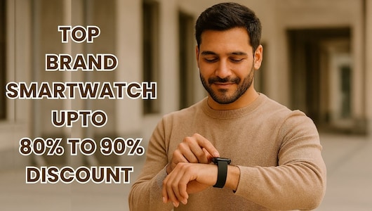 आ गया Smartwatch खरीदने का सबसे सही मौका, boAt, Noise जैसे टॉप ब्रांड्स पर 80% से 90% तक का शानदार डिस्काउंट