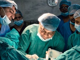 तीन डॉक्टरों ने किया कमाल: हरदा में पहली बार स्टेपलर गन से किया पाइल्स का ऑपरेशन, महिला की बच्चेदानी से निकाली 2 KG की गांठ