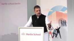 जर्मनी में बोले राहुल गांधी- भारत में लोकतंत्र पर हो रहा है हमला, हरियाणा में हम जीते थे...