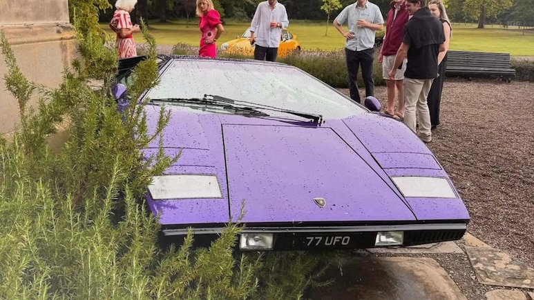 "Haunted" Lamborghini Rolls Away On Its Own: Real Life Taarzan?