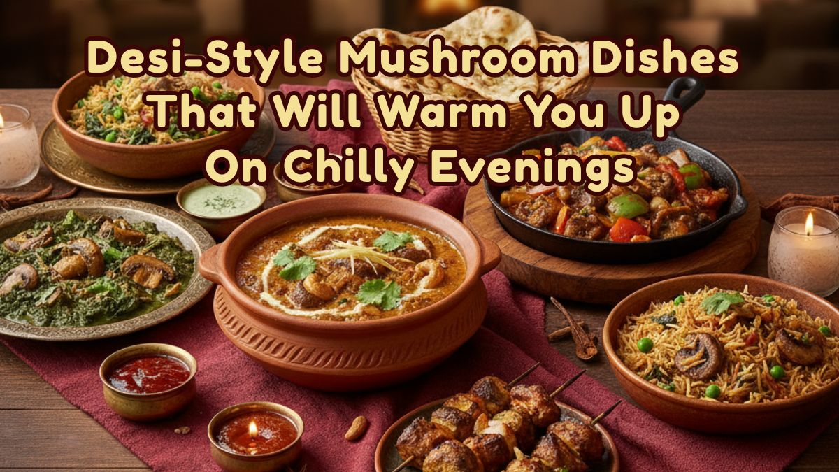 10 Desi-Style Mushroom Dishes That Will Warm You Up On Chilly Evenings