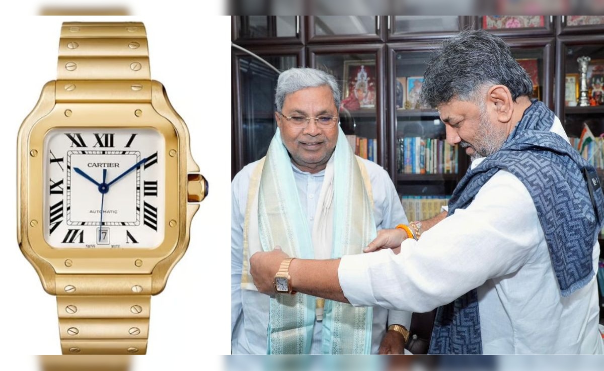 What You Need To Know About The Rs 43 Lakh Cartier Watch Siddaramaiah Wore