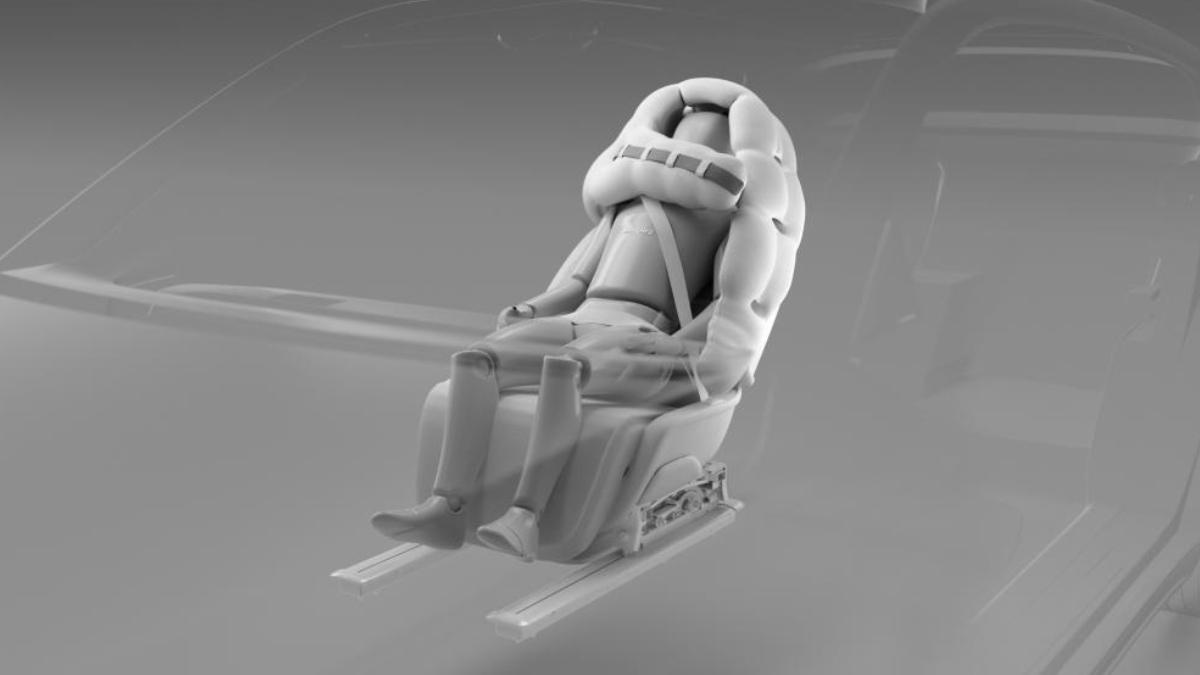 इस कार की सीट में लगा है 'हैलमेट एयरबैग', एक्सिडेंट के वक्त सिर की सेफ्टी पक्की! जानें कब होगी लॉन्च