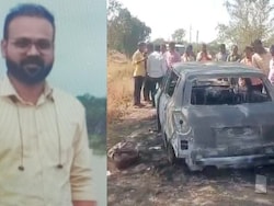 Maharashtra Man Burnt Alive Inside His Car, Body Was Found Stuffed In Sack