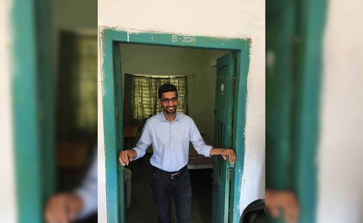 IIT Kharagpur's Room B-308: Sundar Pichai's Humble Beginnings