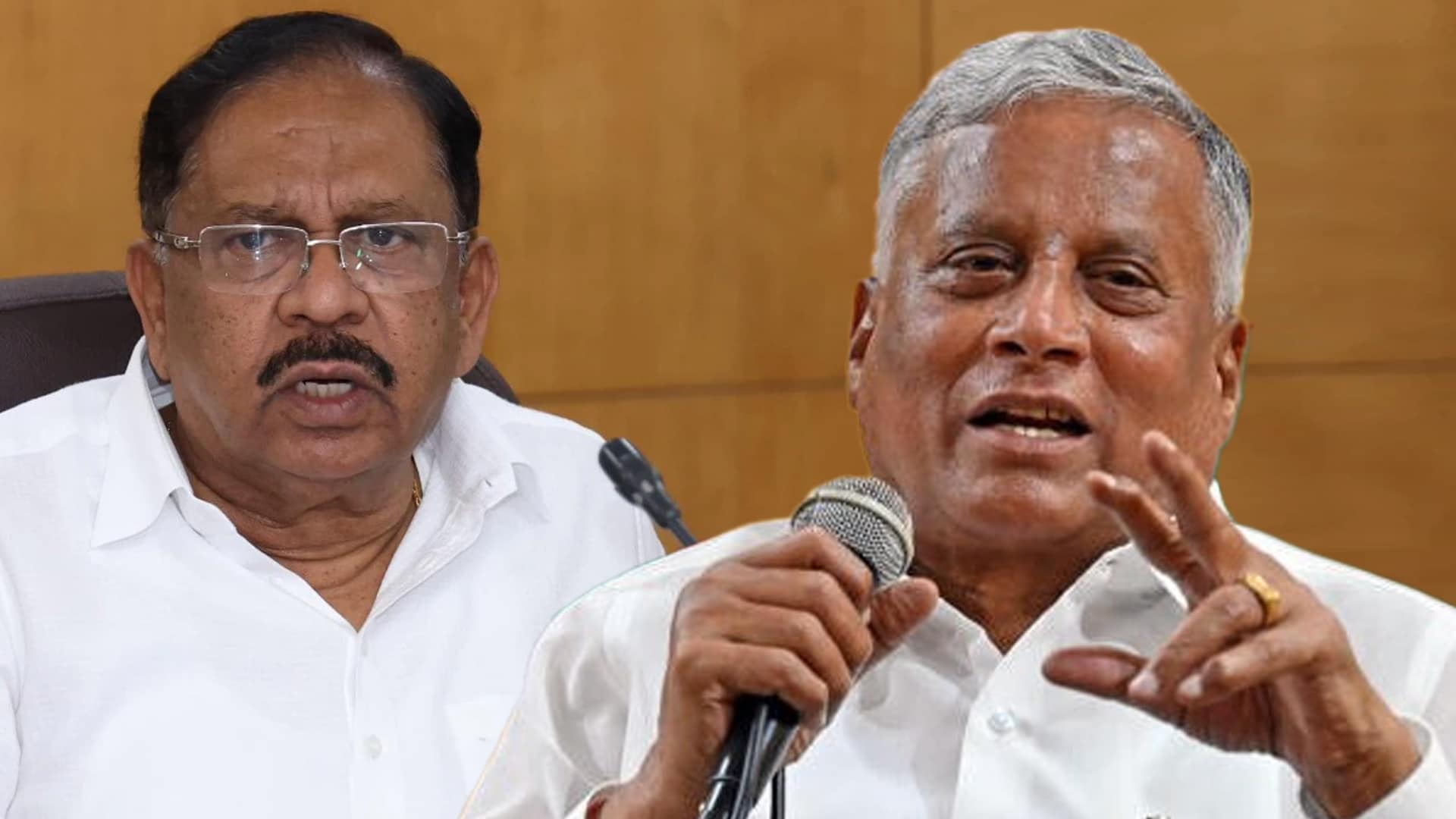 Union Minister V Somanna Backs G Parameshwar For Karnataka Chief Minister