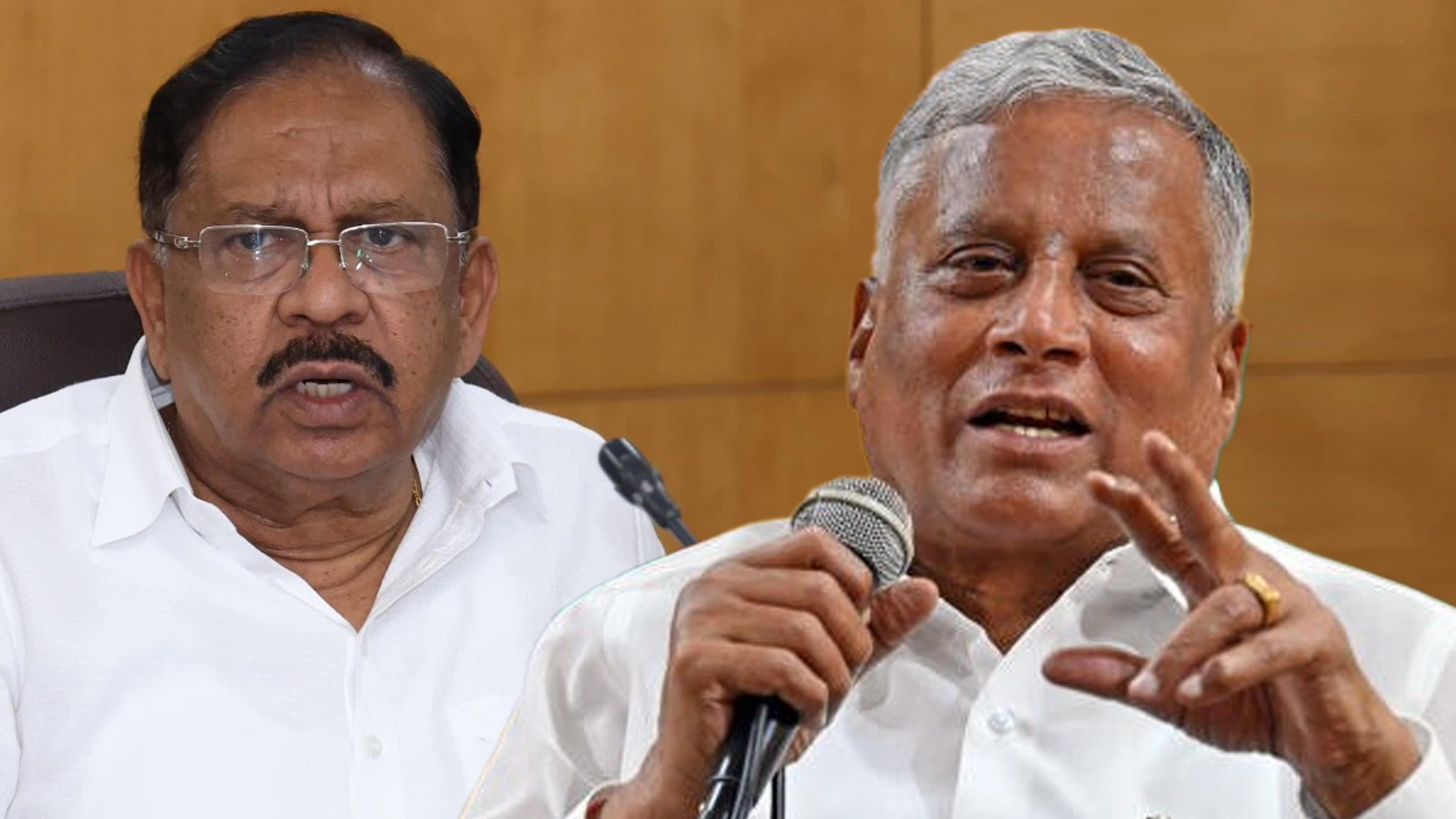 Union Minister V Somanna Backs G Parameshwar For Karnataka Chief Minister