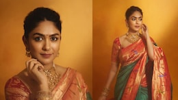 Mrunal Thakur Looks '<i>Purna Marathi</i>' In A Maharashtrian Paithani Saree