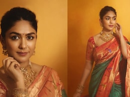 Mrunal Thakur Looks '<i>Purna Marathi</i>' In A Maharashtrian Paithani Saree