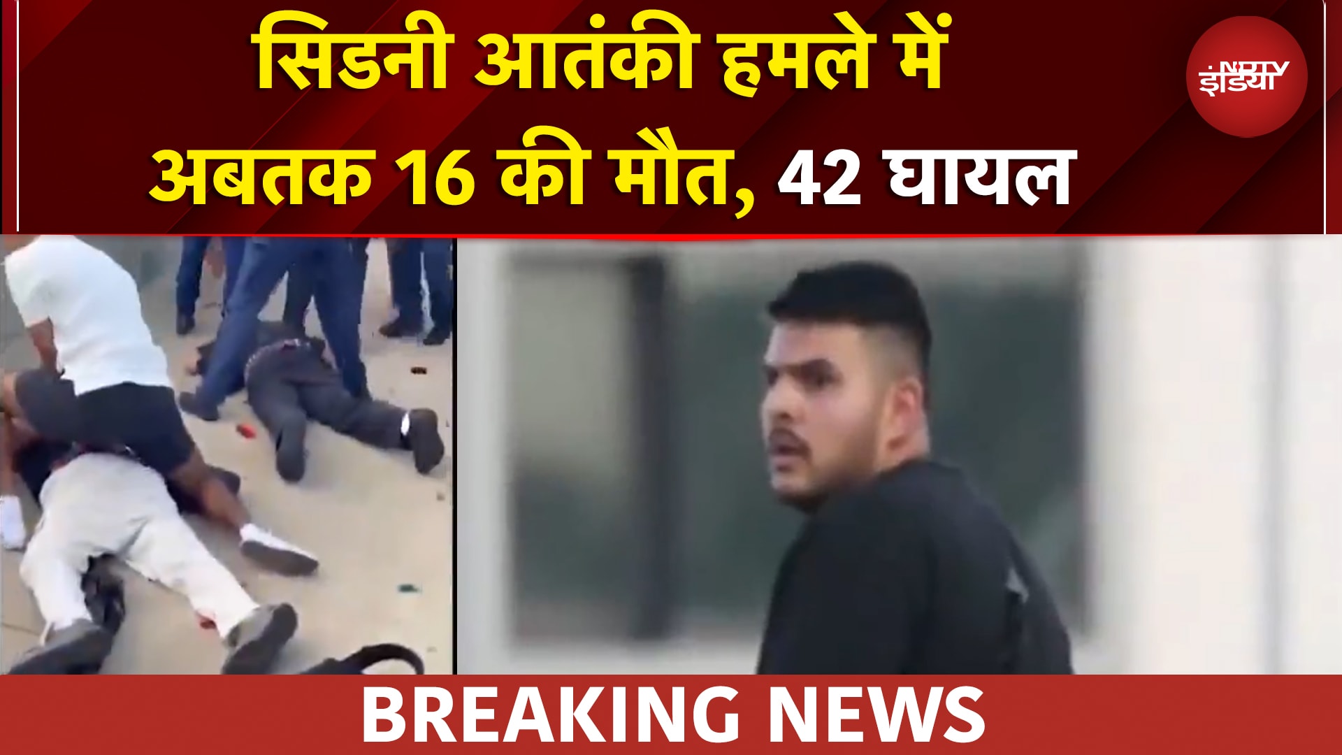 Sydney Terror Attack: सिडनी हमले में अबतक 16 लोगों की मौत, हमलावर की हुई पहचान, कार से मिले विस्फोटक