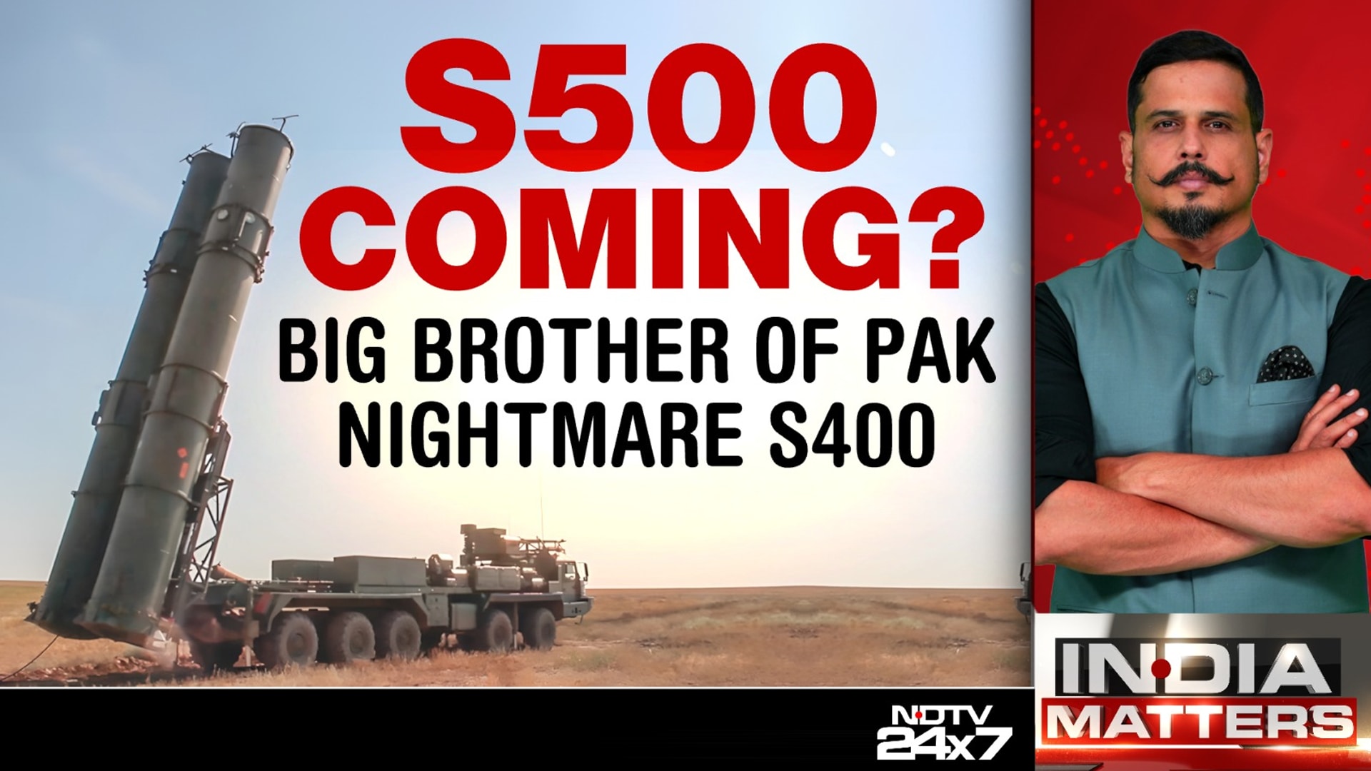 S-500 Coming? Big Brother Of Pak Nightmare S-400