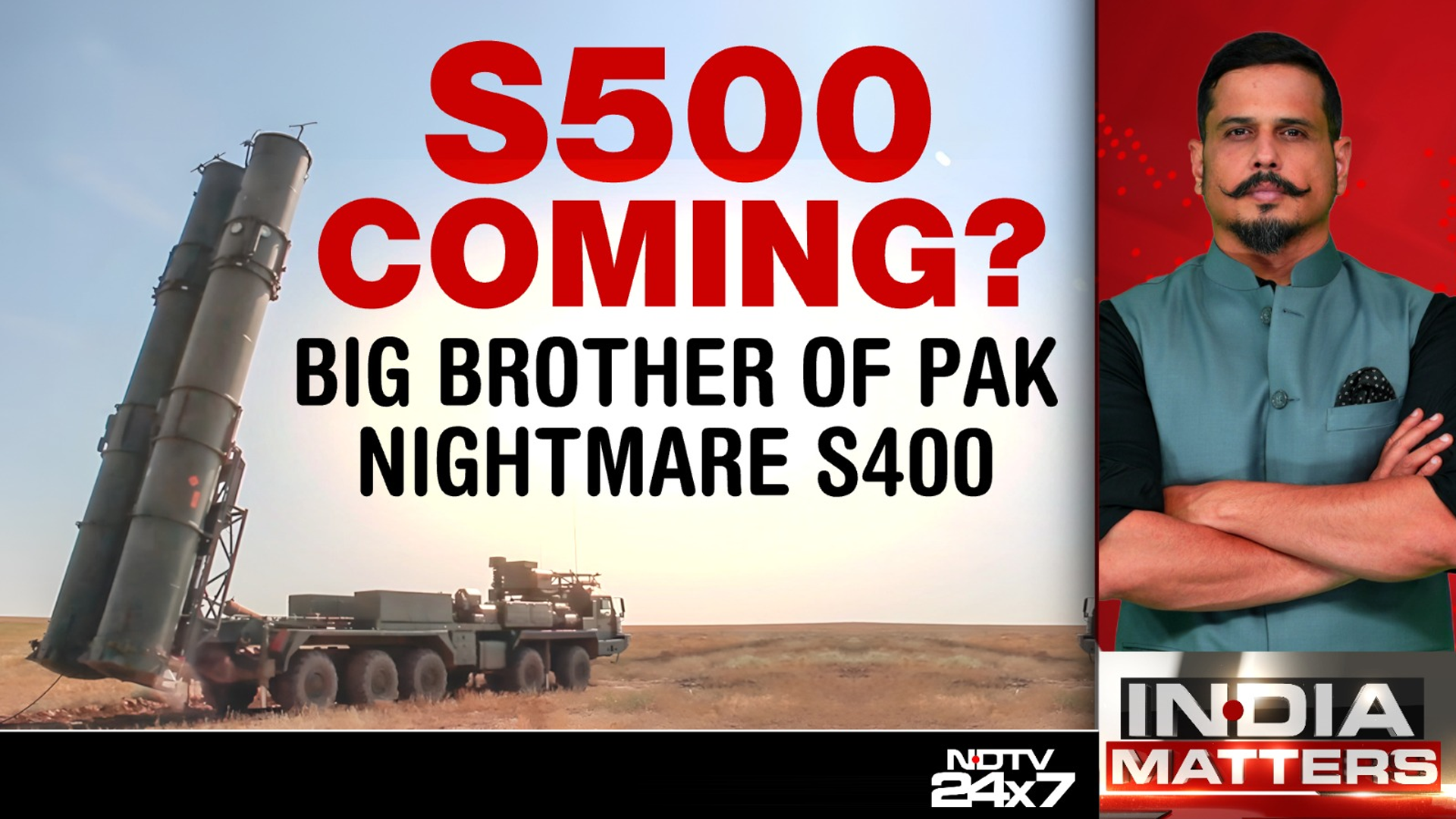 S-500 Coming? Big Brother Of Pak Nightmare S-400