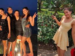Amid Wedding Rumours With Vijay Deverakonda, Rashmika Mandanna's Sri Lanka Girls Trip Sparks Bachelorette Buzz