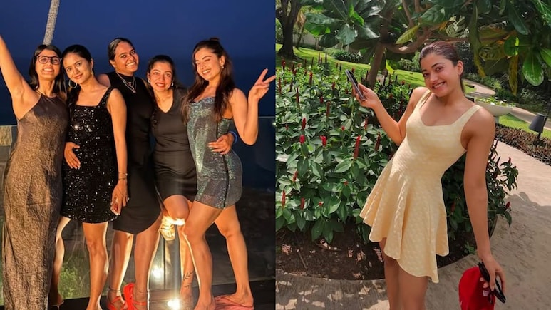 Amid Wedding Rumours With Vijay Deverakonda, Rashmika Mandanna's Sri Lanka Girls Trip Sparks Bachelorette Buzz