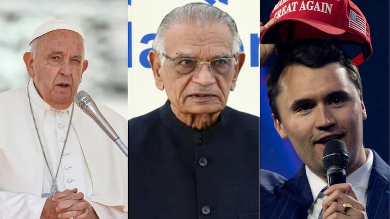 Pope Francis To Charlie Kirk: Top Influential Figures Who Died In 2025