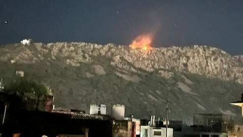 Rajasthan: सरिस्का टाइगर रिजर्व बफर जोन के पास लगी आग, शहर में मचा हड़कंप