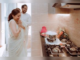 देवोलीना भट्टाचार्जी ने खरीदा नया घर, हिंदू रीति-रिवाज से किया गृह प्रवेश, आरती करते दिखे पति शहनवाज