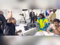 Indian Boxer Neeraj Goyat Protected By Manager Vipin Gulia After Post Fight Confrontation At Misfits Boxing 23