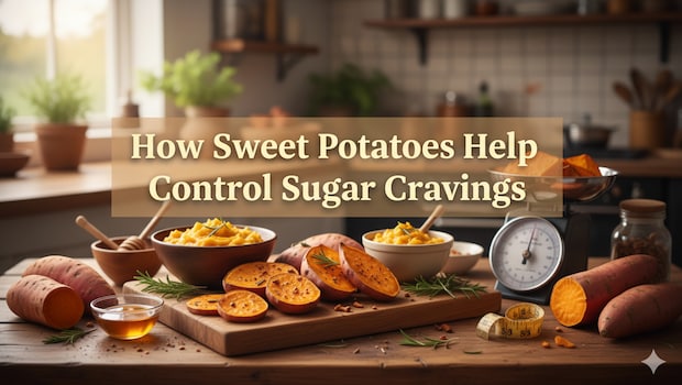 How Sweet Potatoes Help Control Sugar Cravings And Support Weight Loss