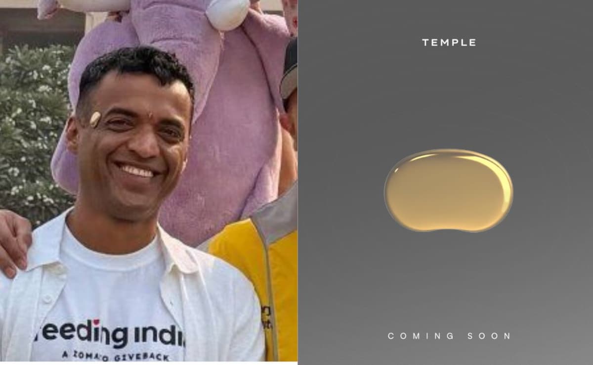 "Temple": Zomato CEO's "Coming Soon" Post On Mystery Device Sparks Buzz