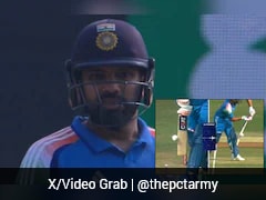 Watch: Rohit Stunned By DRS Visuals, Returns To Dugout With Broken Heart