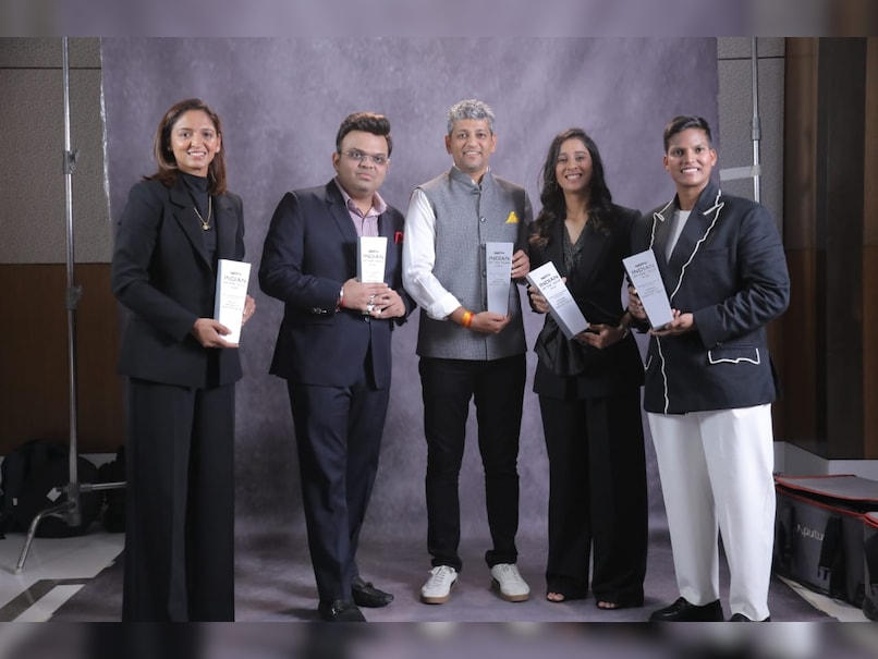 Jay Shah Receives 'Transformational Leader Of The Year' Award At NDTV Indian Of The Year 2025
