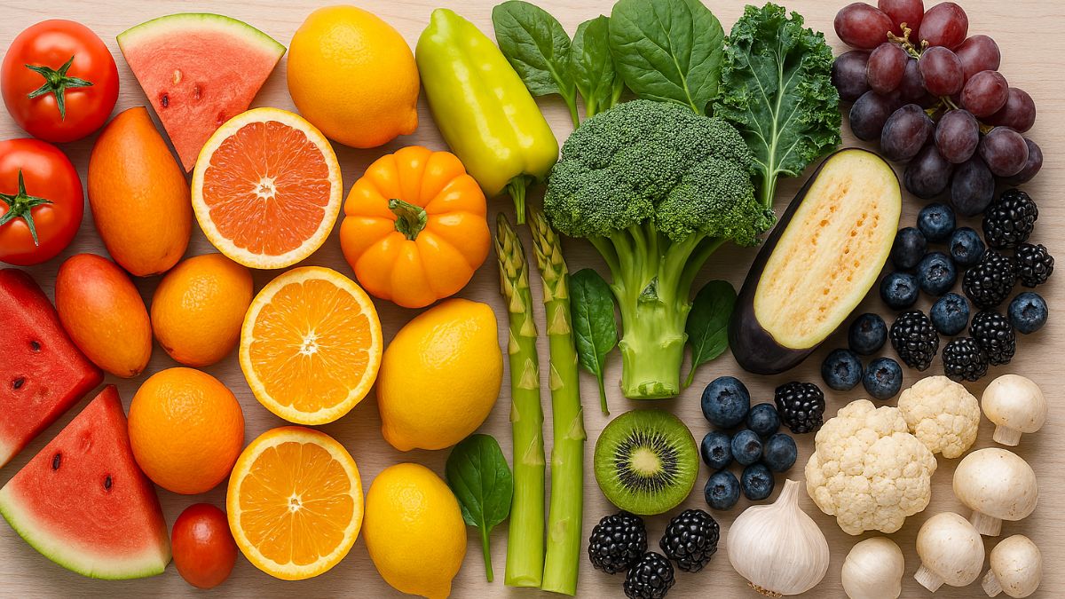 Rainbow Diet Explained: What Different Food Colours Do For Your Body