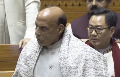 "Yeh Himmat Hogayi?" Rajnath Singh Loses Cool At Opposition MPs In Lok Sabha