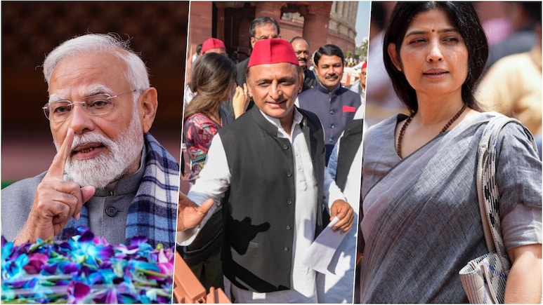 संसद के शीतकाल सत्र में ड्रामा vs ड्रामा, पीएम मोदी के बयान पर अखिलेश और डिंपल का पलटवार