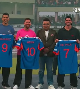 Lionel Messi GOAT Tour Of India Live Updates: Jay Shah Gifts Football Great T20 World Cup Ticket