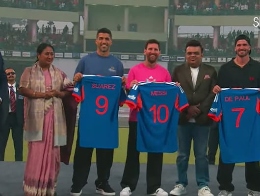 Messi GOAT Tour, LIVE: Argentina Football Icon Heads To Delhi To End His Tour