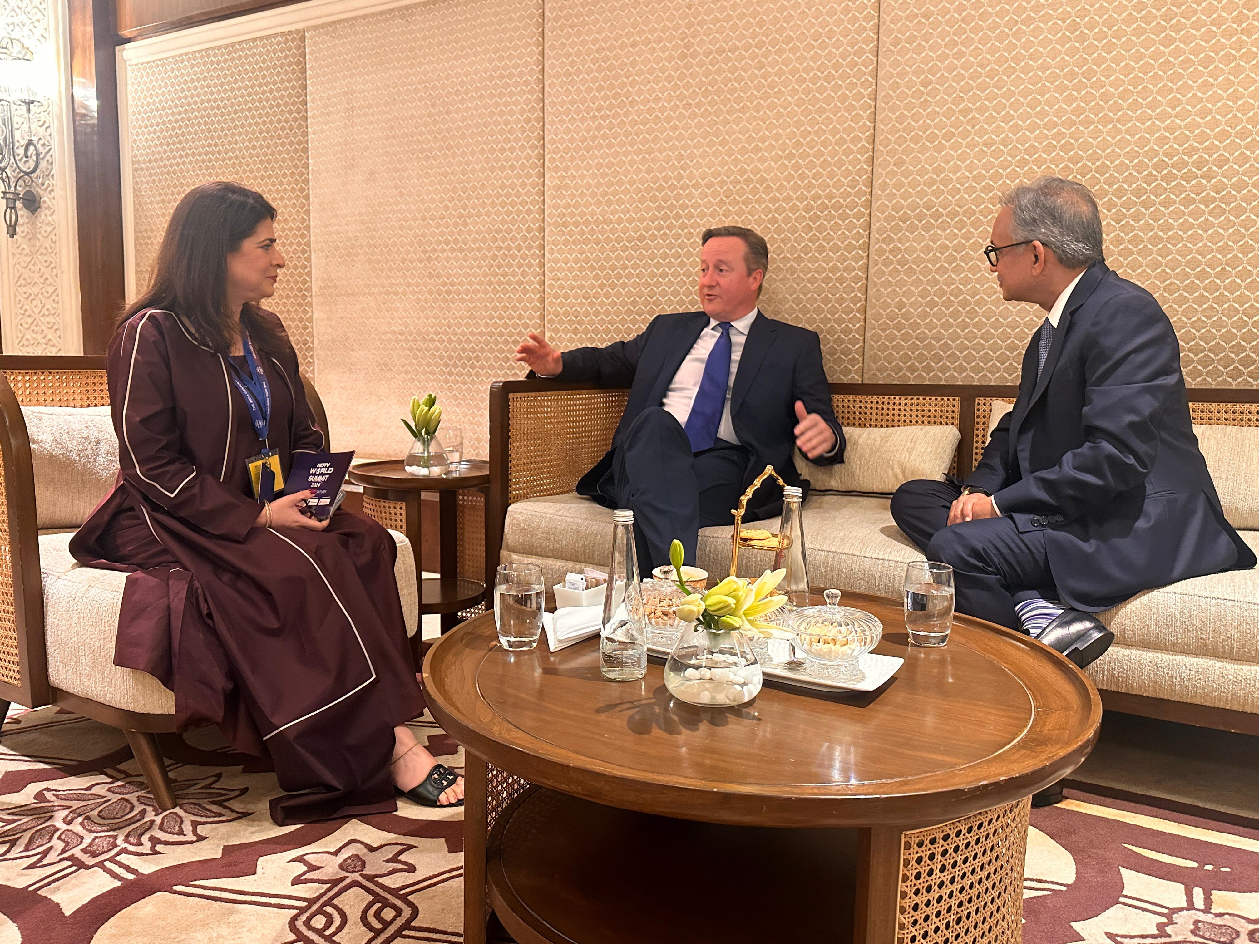 NDTV World Summit: David Cameron Voices Support For India's Permanent Seat In UN Security Council