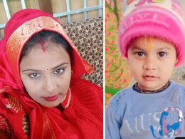 भरतपुर में तेज रफ्तार SUV ने बाइक को मारी टक्कर, महिला और बच्चे की मौत