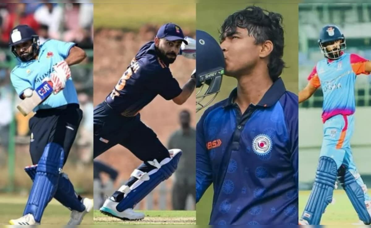 Vijay Hazare Trophy: 1 दिन में 22 शतक, यह तो गजब ही हुआ, जरा लिस्ट देखिए