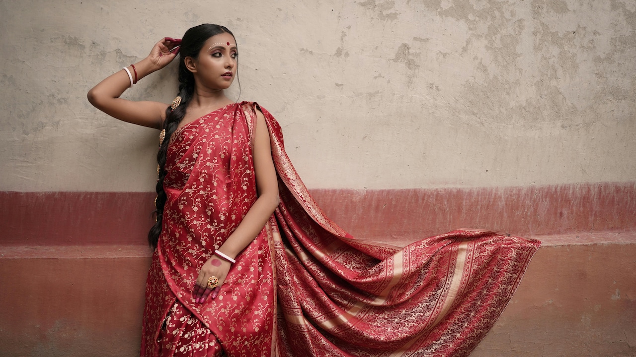 Try these red silk sarees with zari work to recreate Samantha Ruth Prabhus red wedding look Try these red silk sarees with zari work to recreate Samantha Ruth Prabhus red wedding look