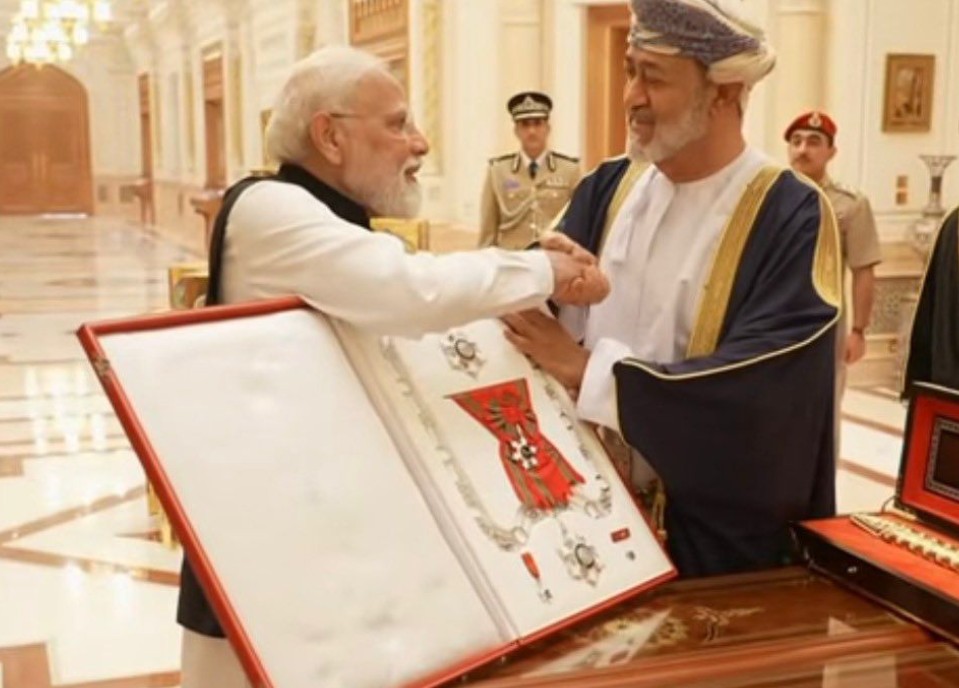पीएम मोदी को ओमान ने अपने सर्वोच्च सम्मान से किया सम्मानित