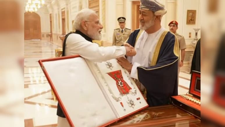 पीएम मोदी को ओमान ने अपने सर्वोच्च सम्मान से किया सम्मानित