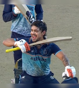 Ishan Kishan Surpasses MS Dhoni, Equals Abhishek Sharma After 45-Ball 100 In Syed Mushtaq Ali Trophy Final