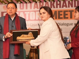 उत्तराखंड क्रिएटर्स मीट में महिलाओं को सम्मान, सीएम पुष्कर धामी ने विकसित भारत से जोड़ा