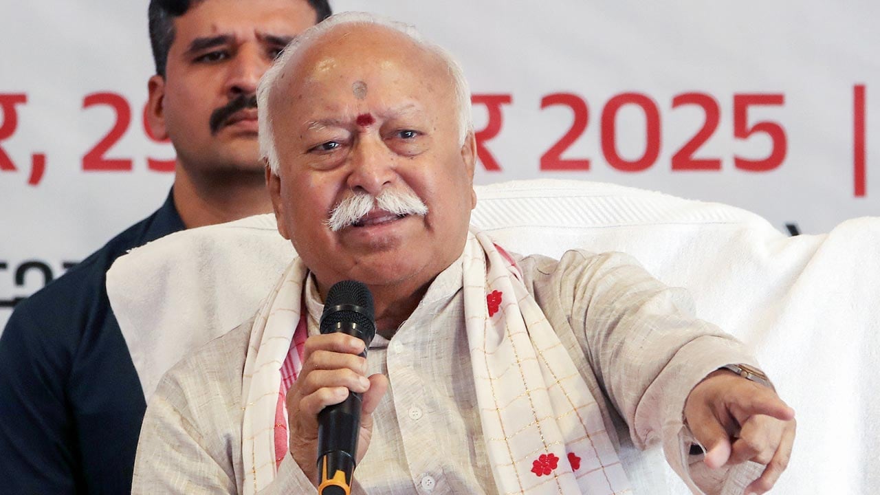 "Hindus Can Resolve 'Deepam' Issue": RSS Chief On Tamil Nadu Deepam Row