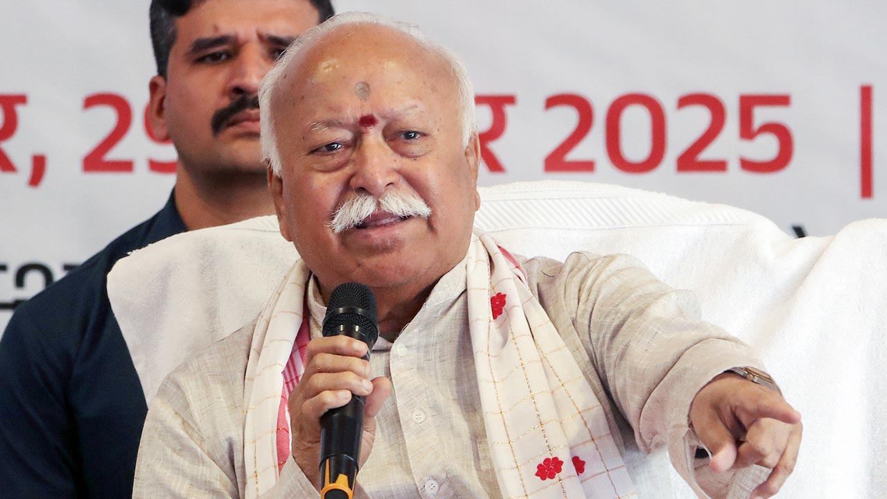 "Hindus Can Resolve 'Deepam' Issue": RSS Chief On Tamil Nadu Deepam Row