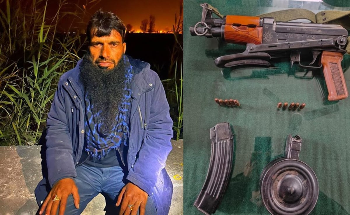 Armed Jaish Terrorist Arrested In J&K While Trying To Infiltrate Border