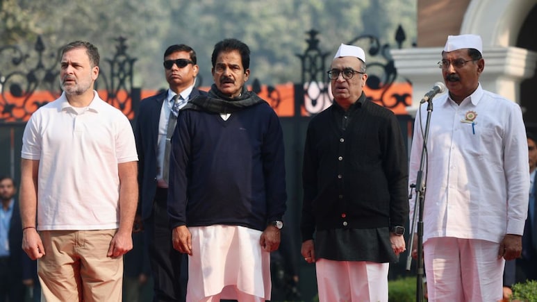 'Congress Voice Of India's Soul': Rahul Gandhi On Party's Foundation Day