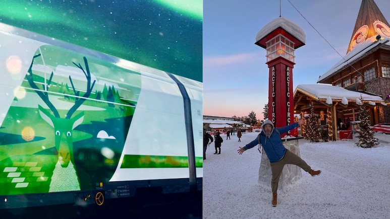 On Board Santa Claus Express: Finland's Night Train Ride Through Winter Wonderland